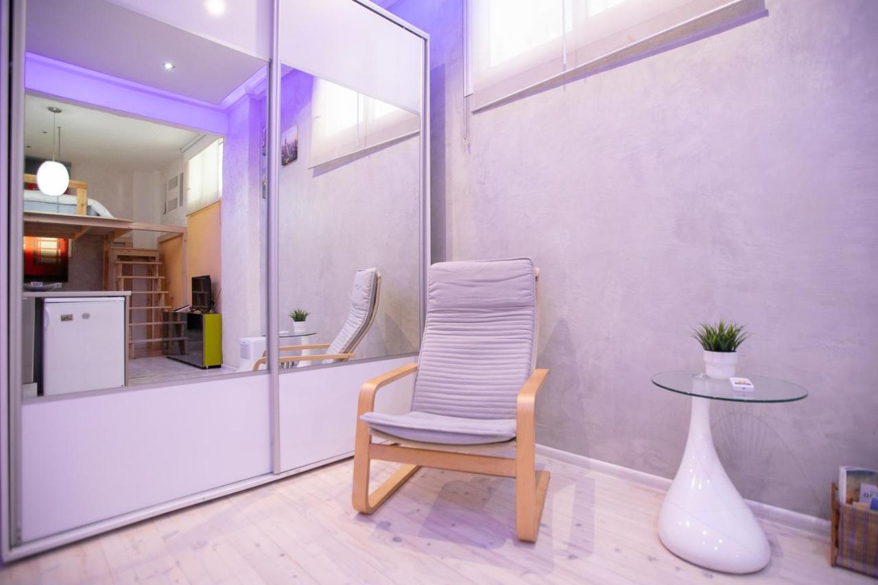 Orange And Blue Studio Downtown 5 Min From White Tower Apartment เทสซาโลนิกิ ภายนอก รูปภาพ